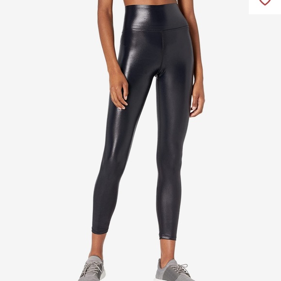 Carbon38 Liquid Black Leggings - Picture 1 of 4